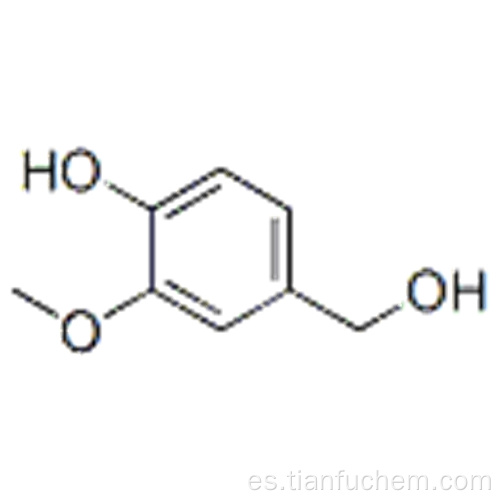 Alcohol 4-hidroxi-3-metoxibencilo CAS 498-00-0